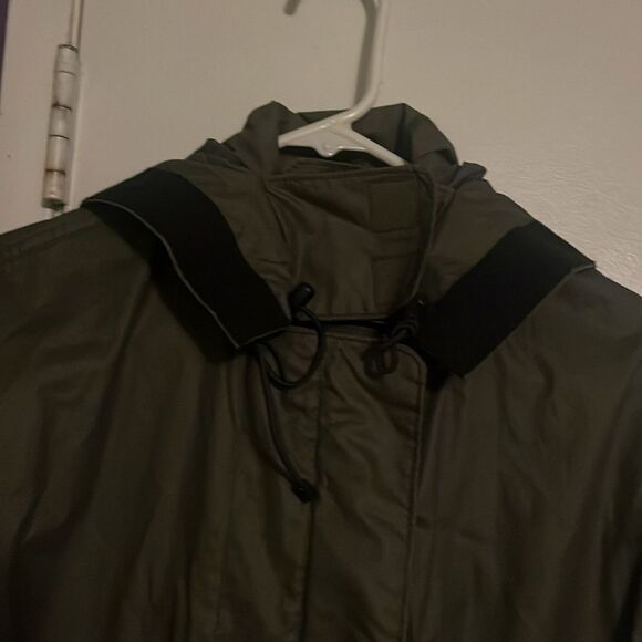 J Crew Cinched Swing Jacket Size XS Green - Picture 8 of 13